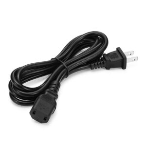 10FT Power Cord Compatible with Xbox 360 Slim, Xbox One, Xbox 360 E Power Supply Brick, Sony PS4 Pro Power Cable Replacement