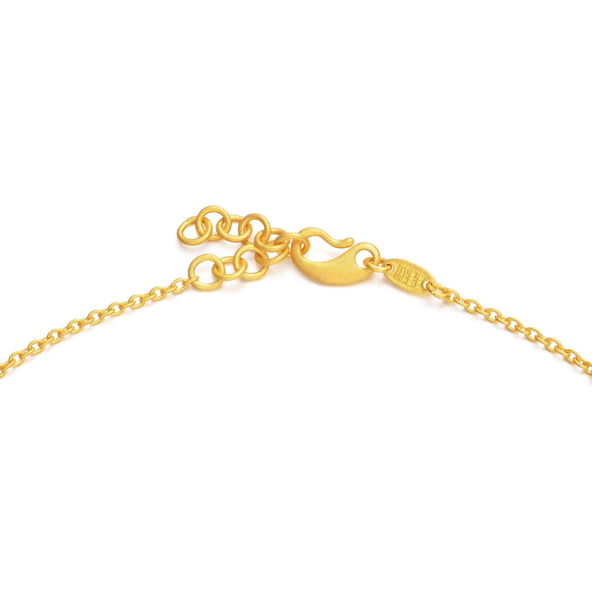 CHOW SANG SANG 999.9 24K Gold Price-by-Weight 9.73g Gold Blossom Necklace (45 CM) for Women and Wedding Occasion 88235N