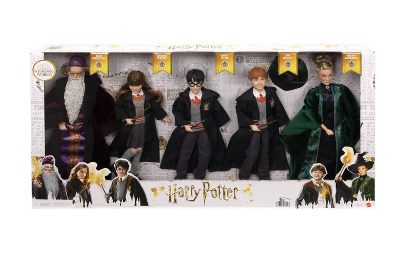 Wizarding World Harry Potter 5-Piece 10-inch Figure Set