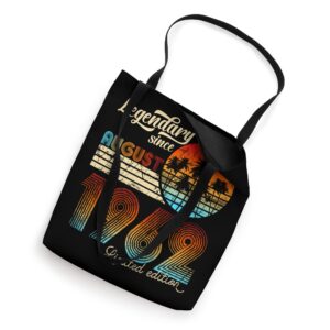 60. Birthday 60 Legendary Since August 1962 Gift Tote Bag