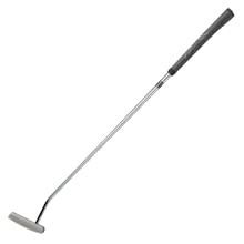 Bell II F-410 Full Offset Oversize Blade Golf Putter + Tacki-Mac Black Pistol Standard Grip (Right, 34)