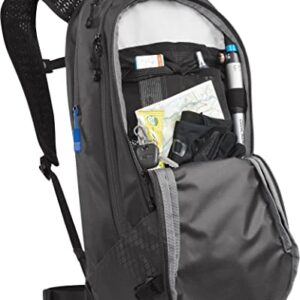 CamelBak Women's M.U.L.E. 12 Mountain Biking Hydration Pack - Easy Refilling Hydration Backpack - Magnetic Tube Trap 100oz, Charcoal/Black