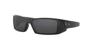 oakley gascan oo9014 sunglasses for men + vision group accessories bundle(matte black/grey polarized (11-122),61 wayfarers