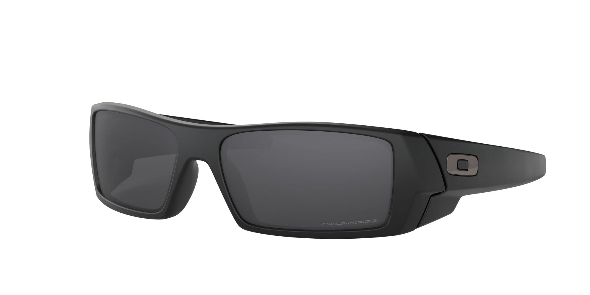 Oakley GASCAN OO9014 Sunglasses For Men + Vision Group Accessories Bundle(Matte Black/Grey Polarized (11-122),61 Wayfarers