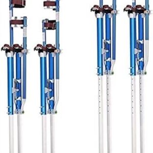 Drywall Stilts, 50"-64" Adjustable Stilts Drywall Stilts Made, for Builder Decorator Painting Plastering Taping