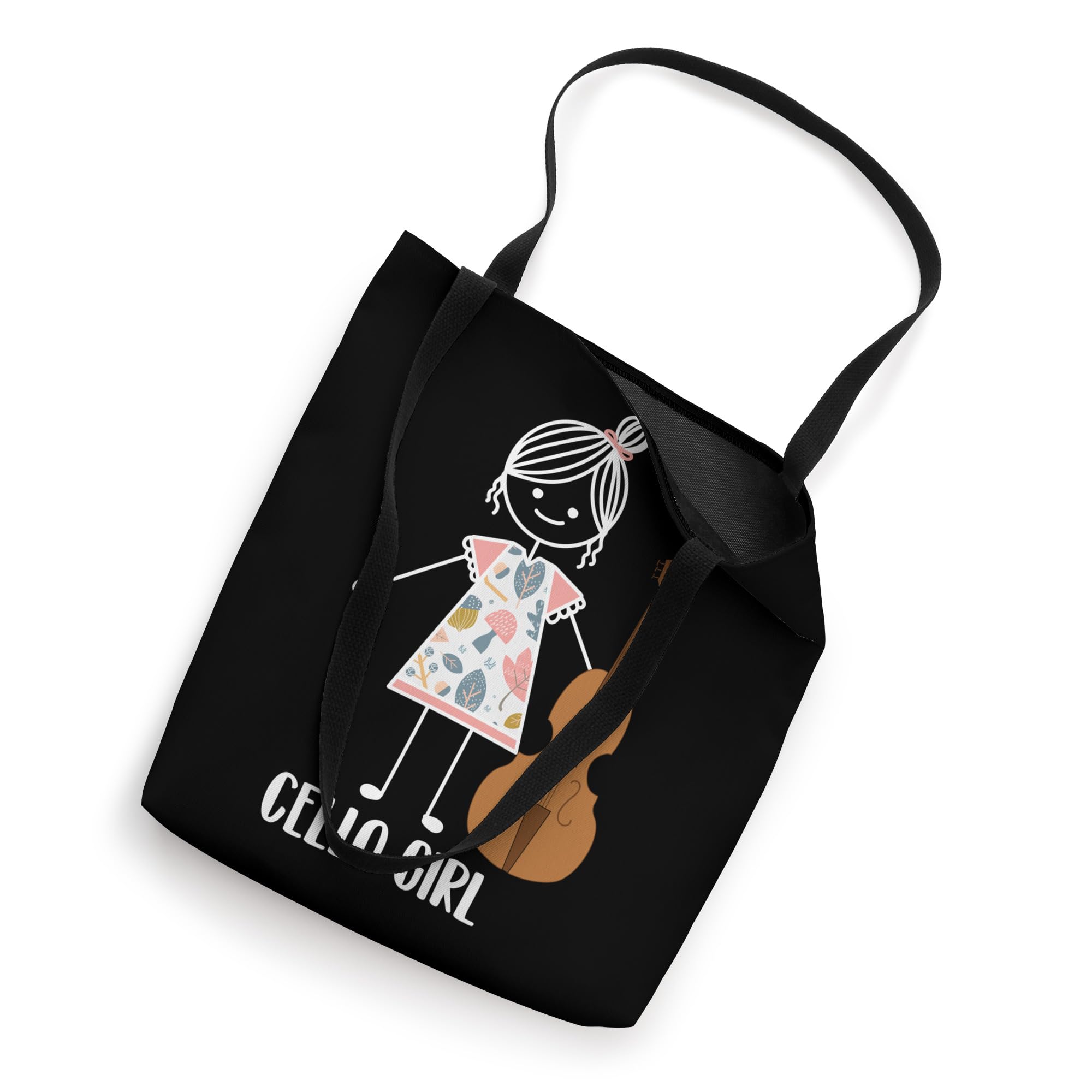 Cello Girl - Orchestra Classical Music Cellist Tote Bag