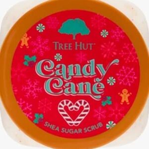 Tree Hut Holiday Candy Cane Shea Sugar Scrub, 18 oz (SET OF 2)