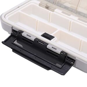 Waterproof Accessory Box, Switch Hinge Design Small in Size Easy to Carry Fishing Container Tool for Storing Fishing Equipment