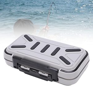 Waterproof Accessory Box, Switch Hinge Design Small in Size Easy to Carry Fishing Container Tool for Storing Fishing Equipment