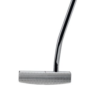 Bell Putters III H-365 Half-Offset CNC Milled Half-Mallet Standard Golf Putter + Winn Dri-Tac Dark Gray Midsize Grip (Right, 34)