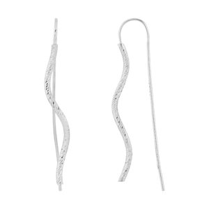 Silpada 'Winding Way' Drop Earrings in Sterling Silver