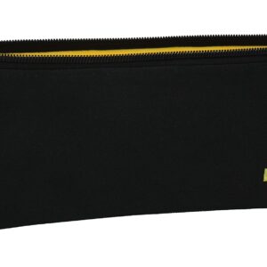 LOUDmouth Long Zippered Pouch for Large Wireless Microphones | Mic Bag | 12.5" x 4" (1 Pack)