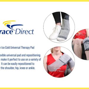 Brace Direct Full Shell Walker Boot (Lg) + Frozen Ice Cold Therapy Machine- Boot for Toe, Foot or Ankle Injury, Fractures, Sprains and Cold Circulating Therapy Unit