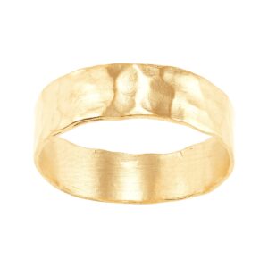 Silpada 'Smooth Operator' Ring in 14K Yellow Gold-Plated Sterling Silver, Size 11, Size 11