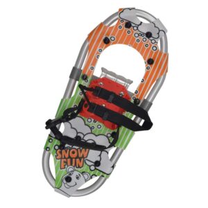 EXUAN Snow Terrain Snowshoes, Kids Snowshoe | Lightweight Aluminum Alloy All Terrain Snow Shoes with Adjustable Bindings for Boys/Girls Up to 100Lbs