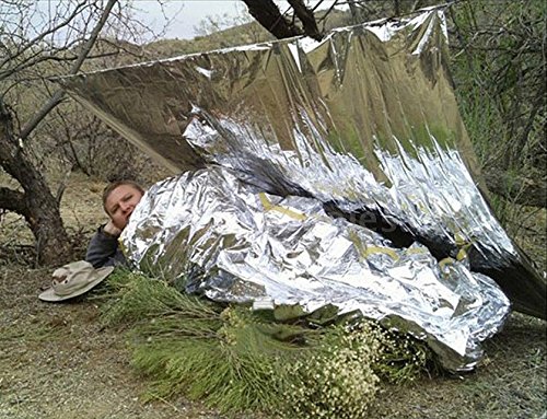 Emergency Bivy Sack Bivy Bag - Emergency Sleeping Bags 4 Pack Mylar Survival Sleeping Bag Emergency Bivvy Sack Waterproof Lightweight Foil Military Patriot Compact Gear Blanket Thermal Escape Camping