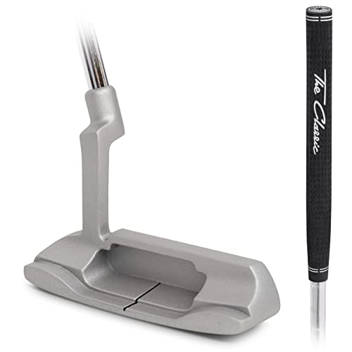 GoSports Classic Golf Putter, Choose Between 2 Way or Blade Putter - 35" Length with Premium Grip