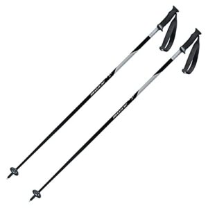 Swix Winter Sports Recreation Competition Alpine Skiing Groomed Trail Techlite Ms SMU Performance Aluminum Poles, 130cm