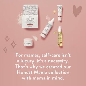 The Honest Company Honest Mama Glow On Body Cream | Hydrates, Firms, + Tightens Skin | Shea Butter, Avocado Oil, Vitamin E | 6 oz