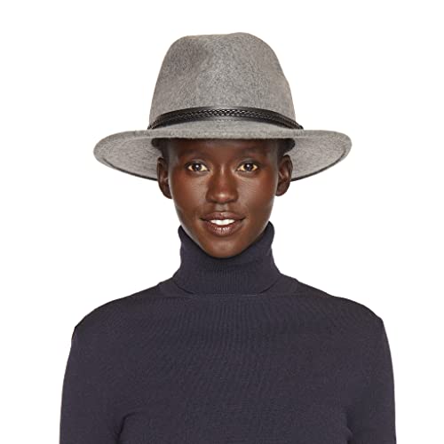 Tilley Montana Fedora, Grey Mix, 7.75