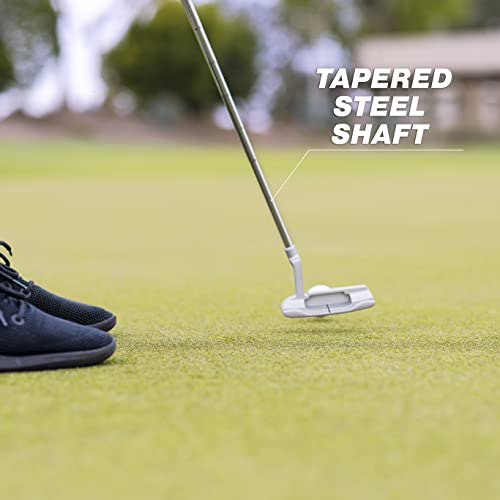 GoSports Classic Golf Putter, Choose Between 2 Way or Blade Putter - 35" Length with Premium Grip