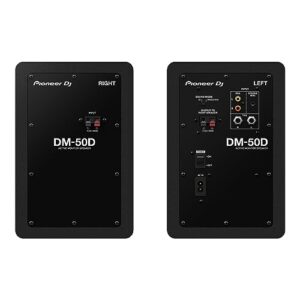 Pioneer DJ DM-50D 5-inch Active Monitor Speaker - Black