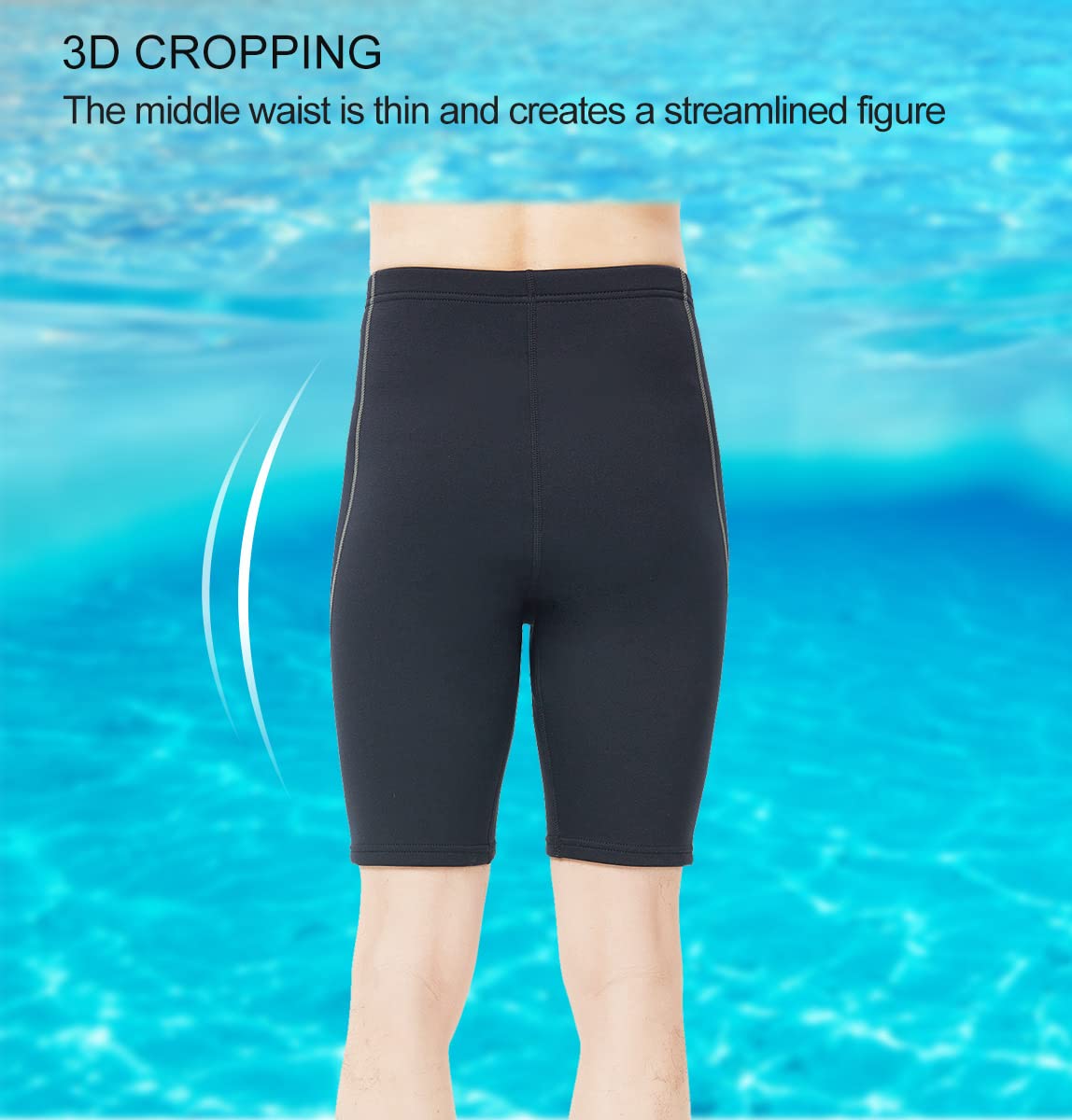 Wetsuit Shorts Pants men 1.5mm Neoprene shorts for swimming surfing snorkeling diving M Size