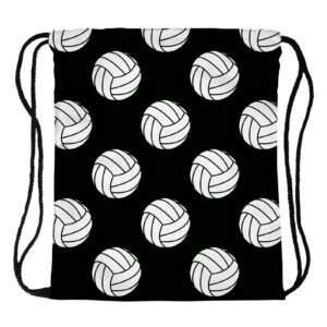 Jom Tokoy Drawstring Backpack Sports Gym Bag Sackpack Volleyball Team Gifts Portable Travel Accessories (volleyball)