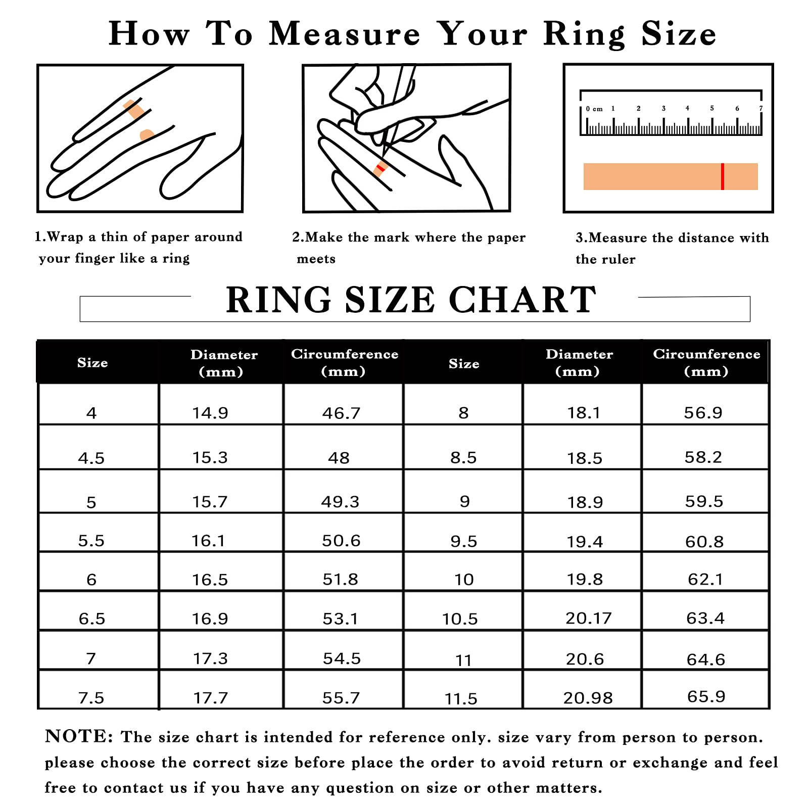 Impalsory Moissanite Wedding Band, Wedding Rings for Women Half Eternity Stackable Engagement Ring 0.3ct D Color VVS Lab Created Diamond Rings Size 6