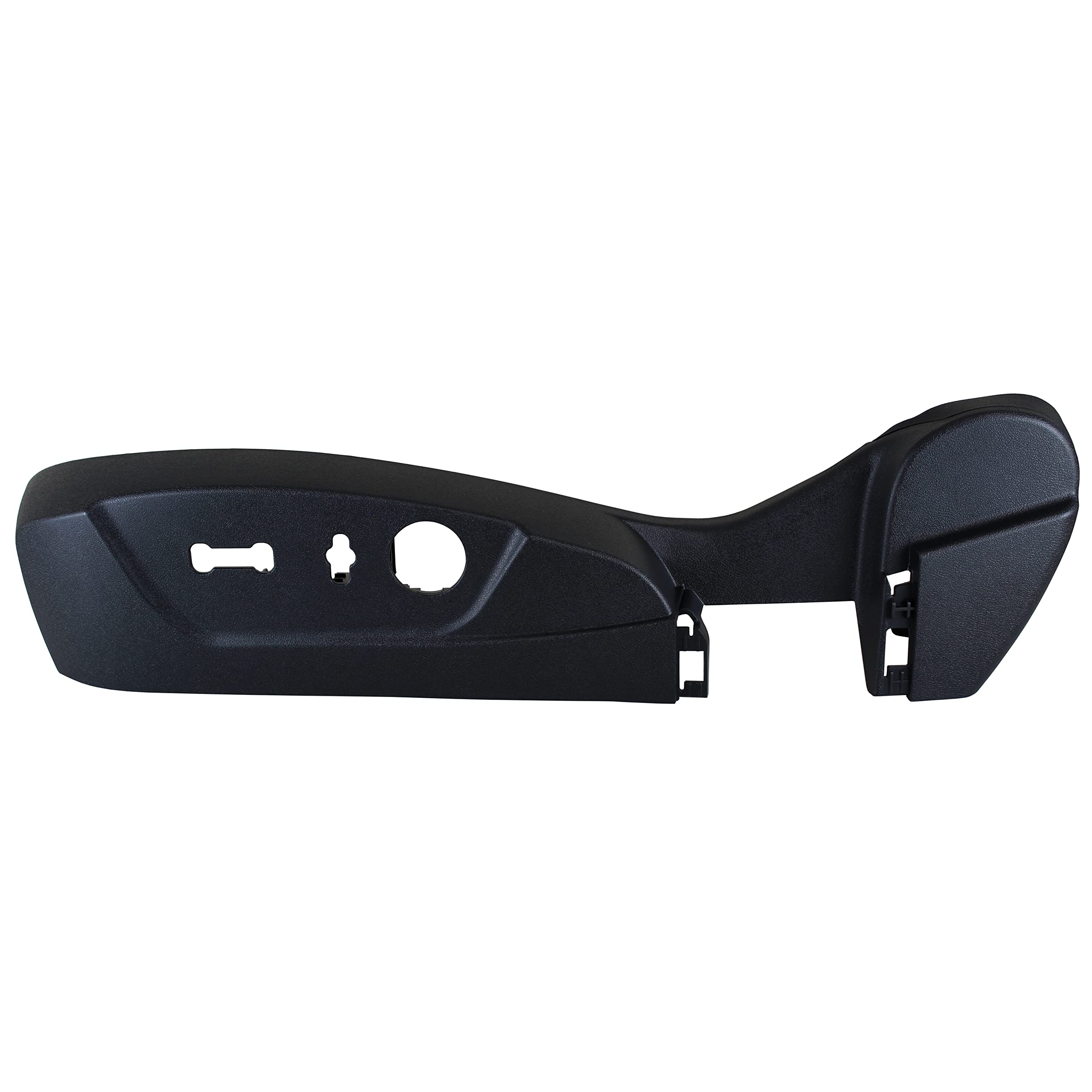 IAMAUTO 51280 Seat Switch Panel Bezel Trim Seat Switch Trim BLACK Left Driver Power Fits 2013 2014 2015 2016 Chevrolet Malibu Replaces GM 22753131