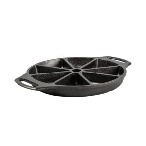 Lodge Cast Iron Loaf Pan 8.5x4.5 Inch and Wedge Pan Bundle