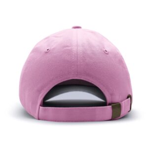 JPAK Pig Baseball Cap Embroidered Cotton Dad Hat - Pork Bacon Pink