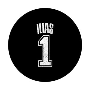 Ilias Supporter Number 1 Greatest Fan PopSockets Swappable PopGrip