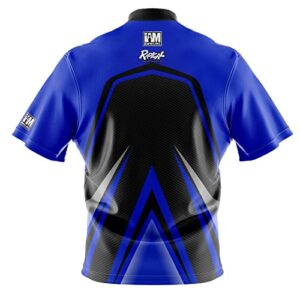 Logo Infusion Dye-Sublimated Bowling Jersey (Sash Collar) - I AM Bowling Fun Design 2027-RD - Radical (Medium) Multicolored