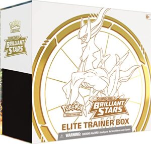 pokemon tcg: sword & shield brilliant stars elite trainer box