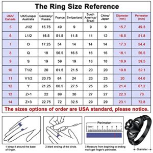 Irish Eternity Ring for Woman Silver Wedding Band Rings Black Stainless Steel Woman Love Friendship Jewelry