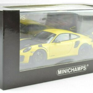 Minichamps x Premium Hobbies 911 991.2 Racing Yellow GT2 RS 1:43 Diecast Car 413067238