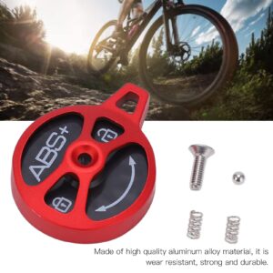 VBESTLIFE Bike Fork Lock Cover Aluminium Alloy Wear-Resistant Fork Speed Lock Cover for Mountain Road Bikes and Spare Parts