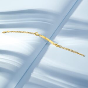 Ross-Simons Name - Italian 14kt Yellow Gold Id Bracelet. 8 inches