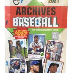 2021 Topps Archives MLB Baseball HOBBY box (24 pks/bx)