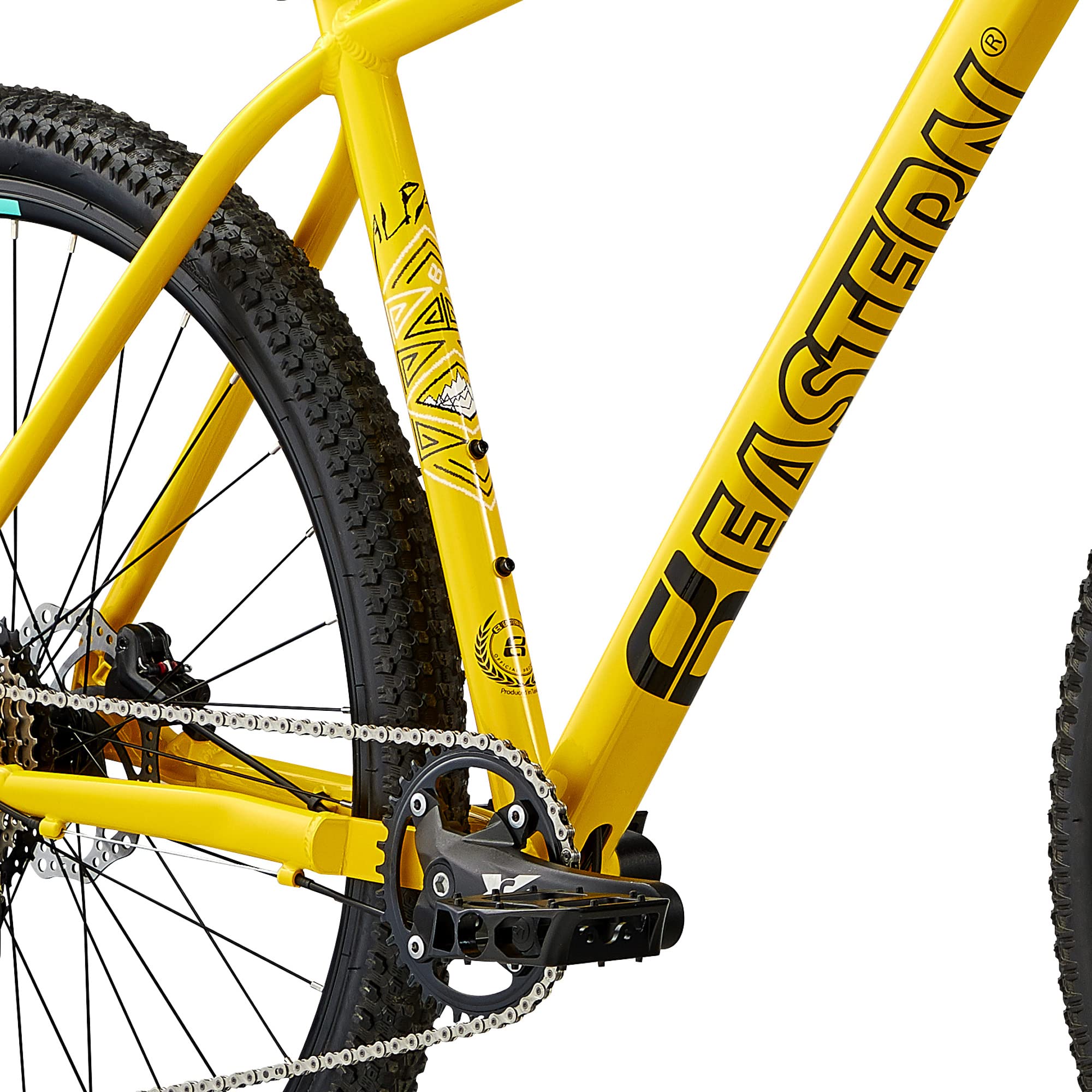 Eastern Bikes Alpaka 29" Mountain Bike Men's Hardtail (Yellow, 19")