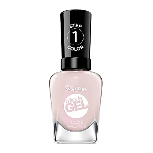 Sally Hansen Miracle Gel™, Travel Seekers First Glass, Long Lasting, Gel-Like Formula, No UV Lamp Needed, Pink Nail Polish