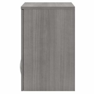 Bush Business Furniture Universal Garage Wall Cabinet with Doors and Shelves, Platinum Gray