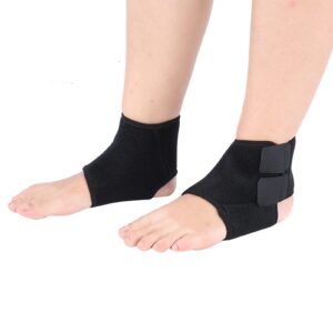 Agatige 2Pcs Ankle Brace, Elastic Ankle Support Brace Foot Guard, Ankle Protector Stabilizer for Basketball, Volleyball, Running, Injury Recovery, Sprain, Achilles, Tendon