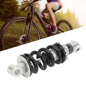 VLUOO Mountain Bike Rear Shocks Strong and Durable Bicycle Rear Suspension Shock, Rear Bike Shock Absorber with Two Screws for Outdoor Cycling, Shock Absorber 125mm