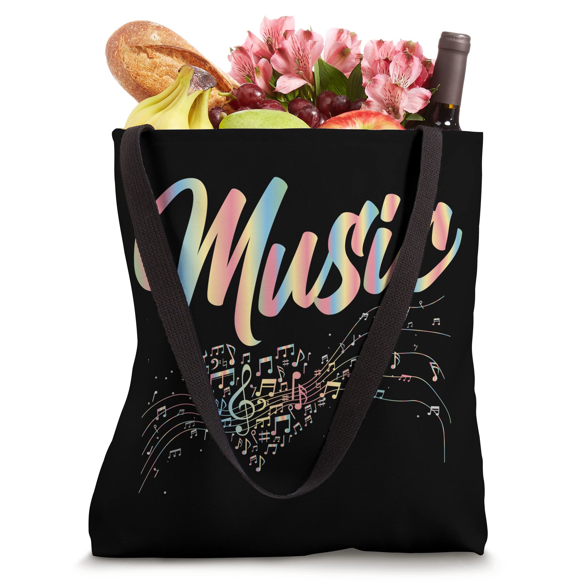 Musician Singer Music Notes Musical Instruments Music Lover Tote Bag