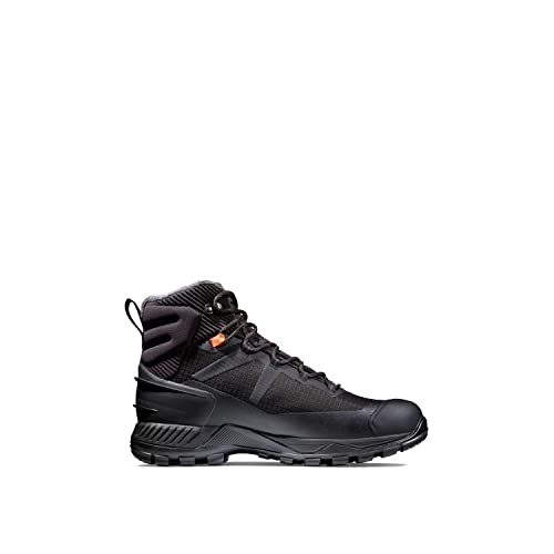 Mammut Men's Mid-Top Trekking & Hiking Shoes, black, 10.5 US