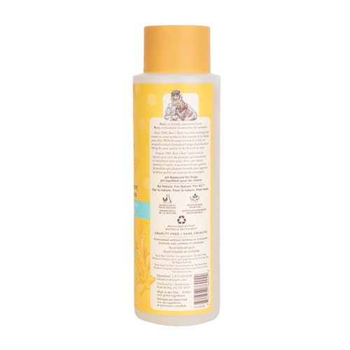 Burt's Bees for Pets Naturally Derived Itch Soothing Shampoo with Honeysuckle - Anti-Itch Dog Shampoo for All Dogs - Cruelty Free, Formulated without Sulfates and Parabens, Made in the USA, 16 Ounces