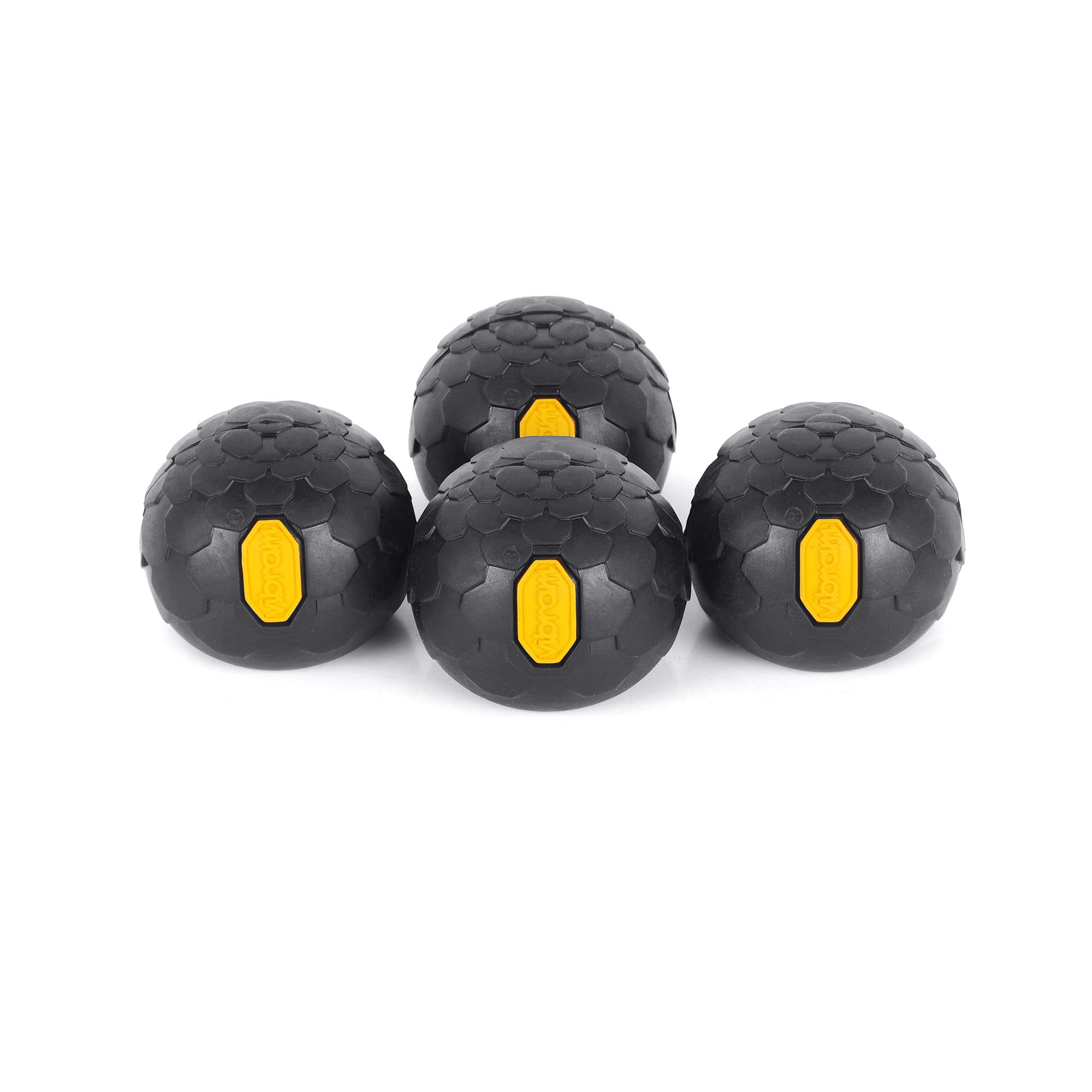 Helinox Chair Stabilizing Vibram Rubber Ball Feet (Set of 4), 55mm, Black