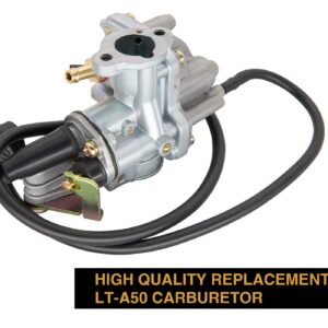 LT50 Carburetor Compatible For Suzuki JR50 LT-A 50 Carb 1984-2005, LT 50 Carburetor With Air Filter Box